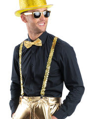 Metallic Gold Sequin Party Set 1