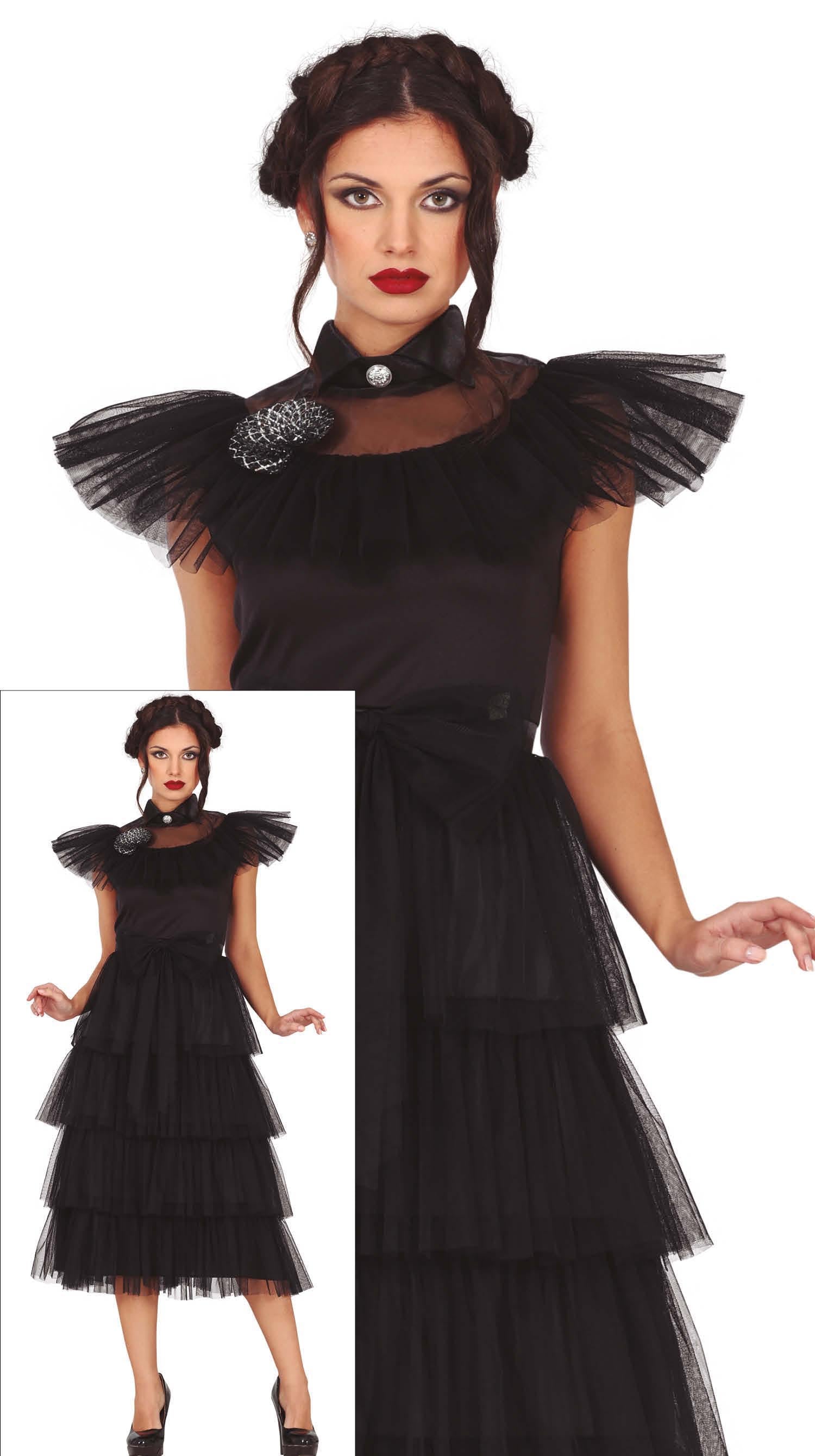 GOTHIC GIRL  NIGHT QUEEN, ADULT, 36 – 38 (S)