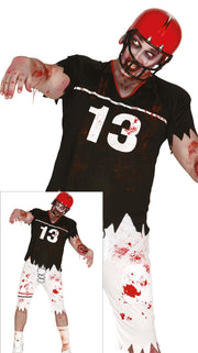 QUARTERBACK ZOMBIE ADULT SIZE XL 54-56