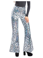 Disco Darling Mirror Flared Trousers - 1