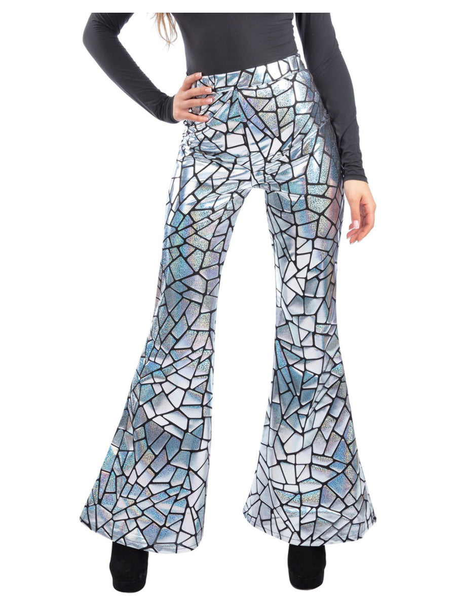 Disco Darling Mirror Flared Trousers - 3