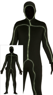 ADULT BLACK LIGHT MAN ONE SIZE FITS ALL