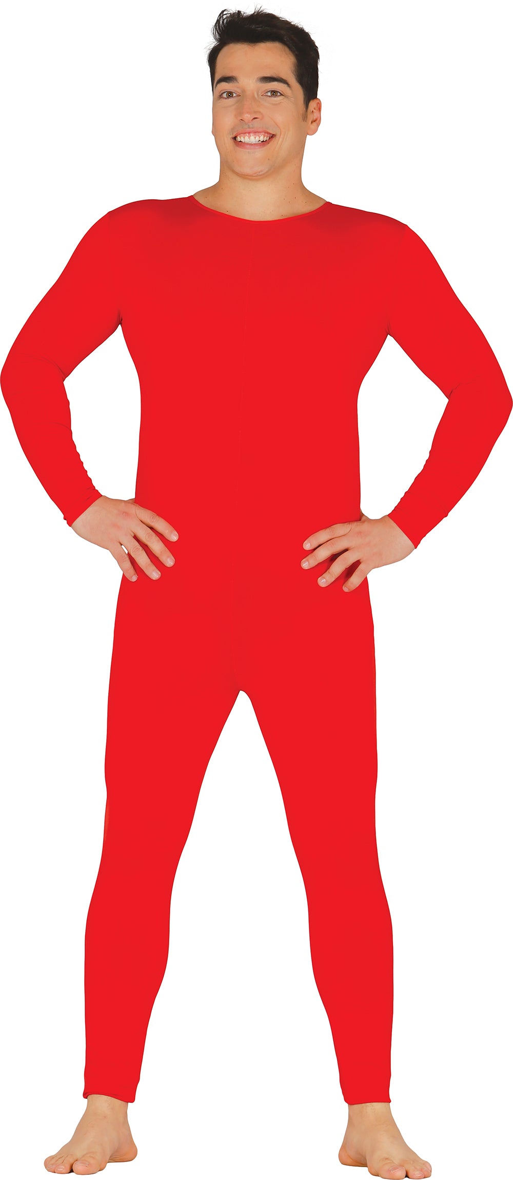 LONG SLEEVE RED MAILLOT