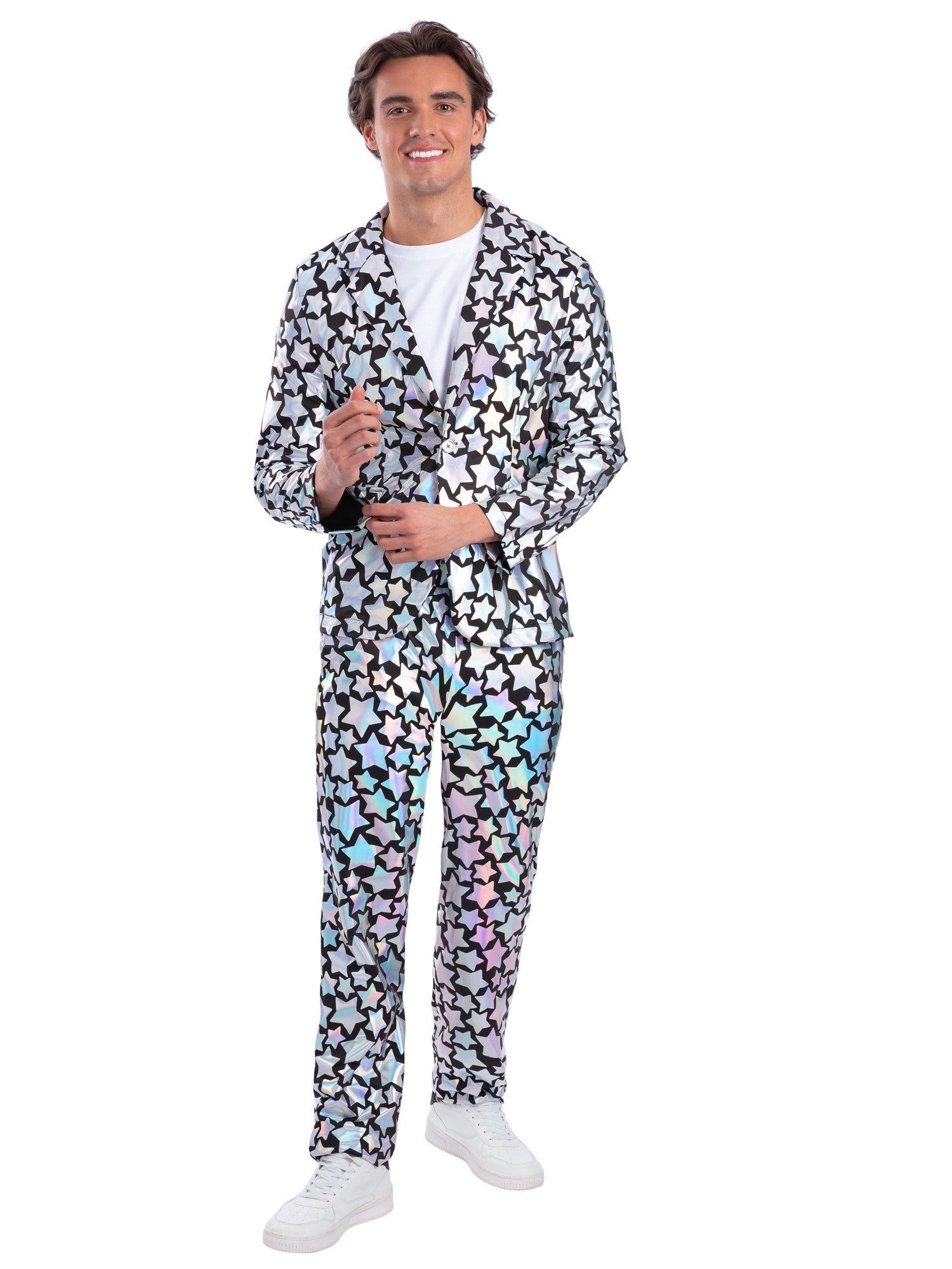 Star Gazer Jacket, Holographic Iridescent 1