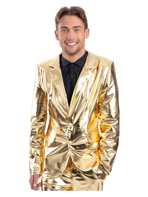 24 Carat Gold Jacket, Metallic Gold - 2