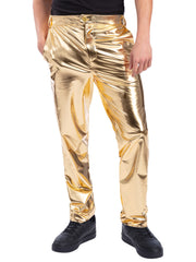 24 Carat Gold Trousers, Metallic Gold 1
