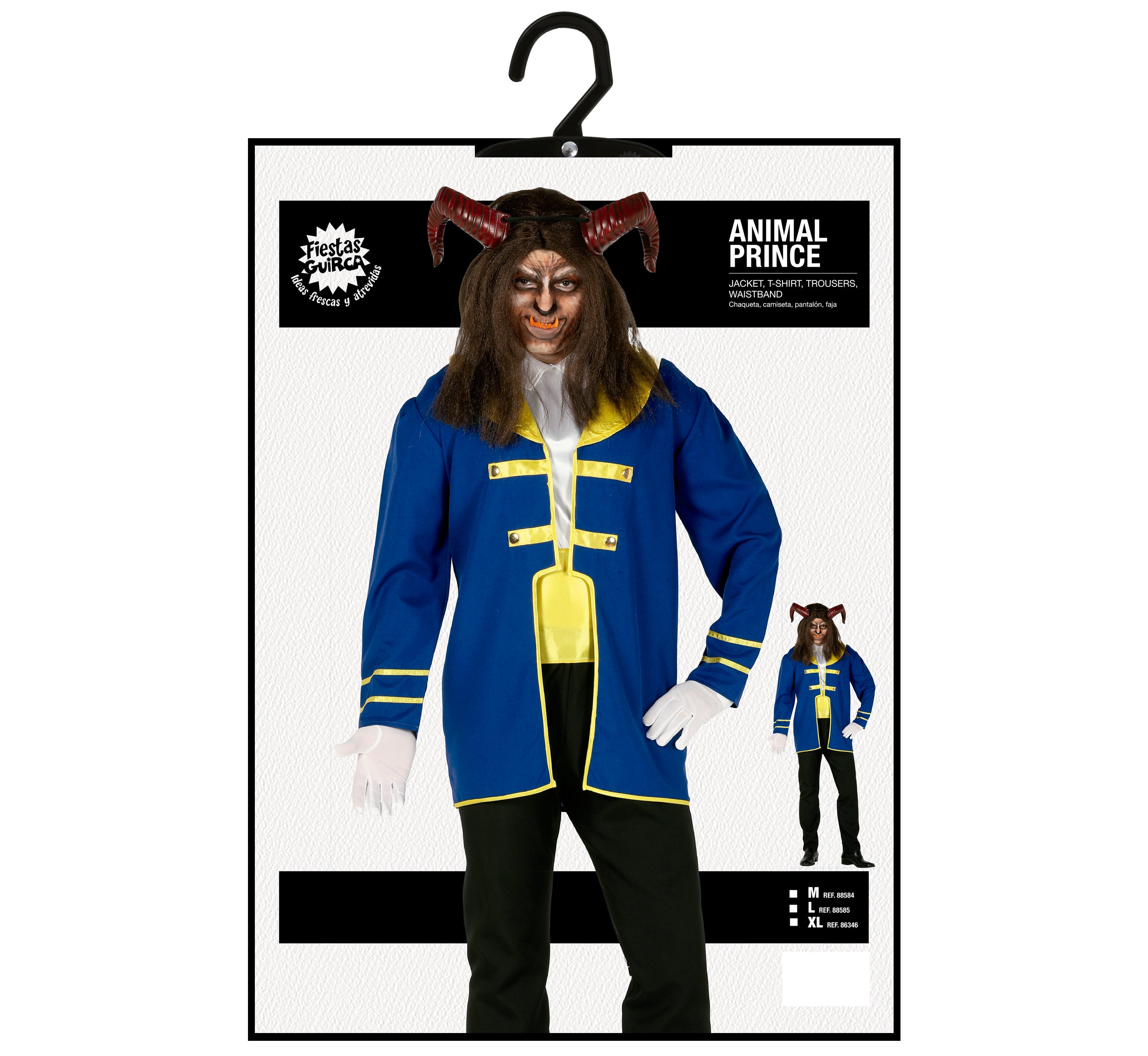 MONSTROUS ENCHATED PRINCE ADULT SIZE XL 54 56