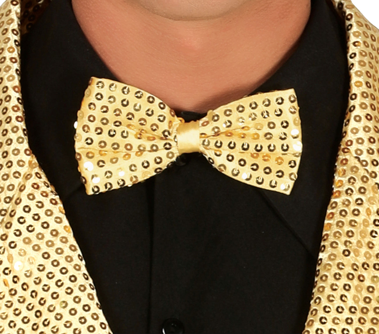 ADULT GOLDEN SEQUINED JACKET XL 54-56