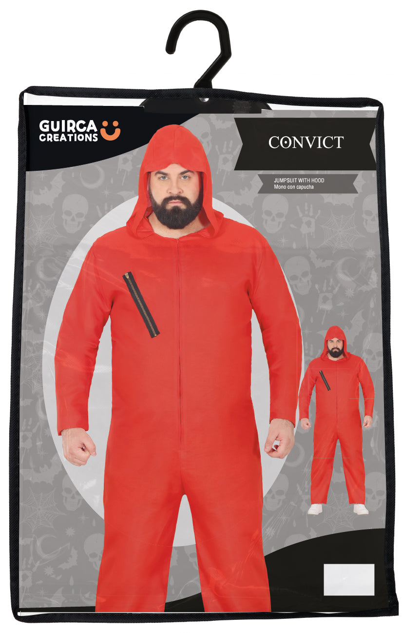 RED HOODED CONVICTED, 54 – 56 (XL)