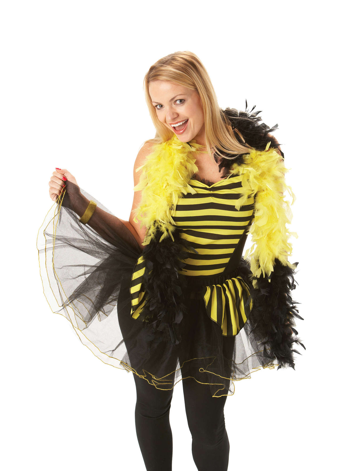 YELLOW BEE TUTU W/PEPLUM 1