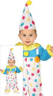 CLOWN WITH MOLES, BABY, 12 – 18 MONTHS