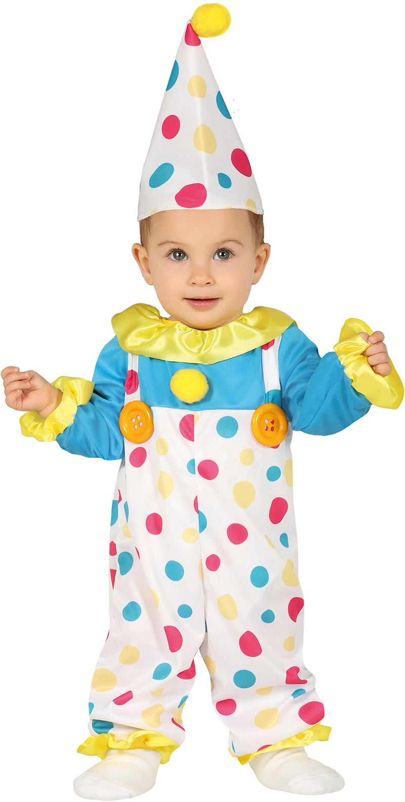 CLOWN WITH MOLES, BABY, 12 – 18 MONTHS
