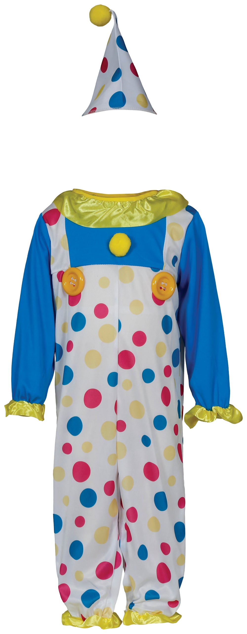 CLOWN WITH MOLES, BABY, 12 – 18 MONTHS