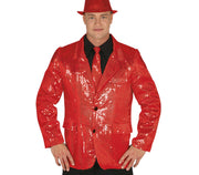 RED SEQUINS JACKET