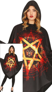 DIABOLIC PONCHO, ADULT, 42 - 44 (L)