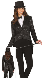 BLACK SEQUIN TAIL