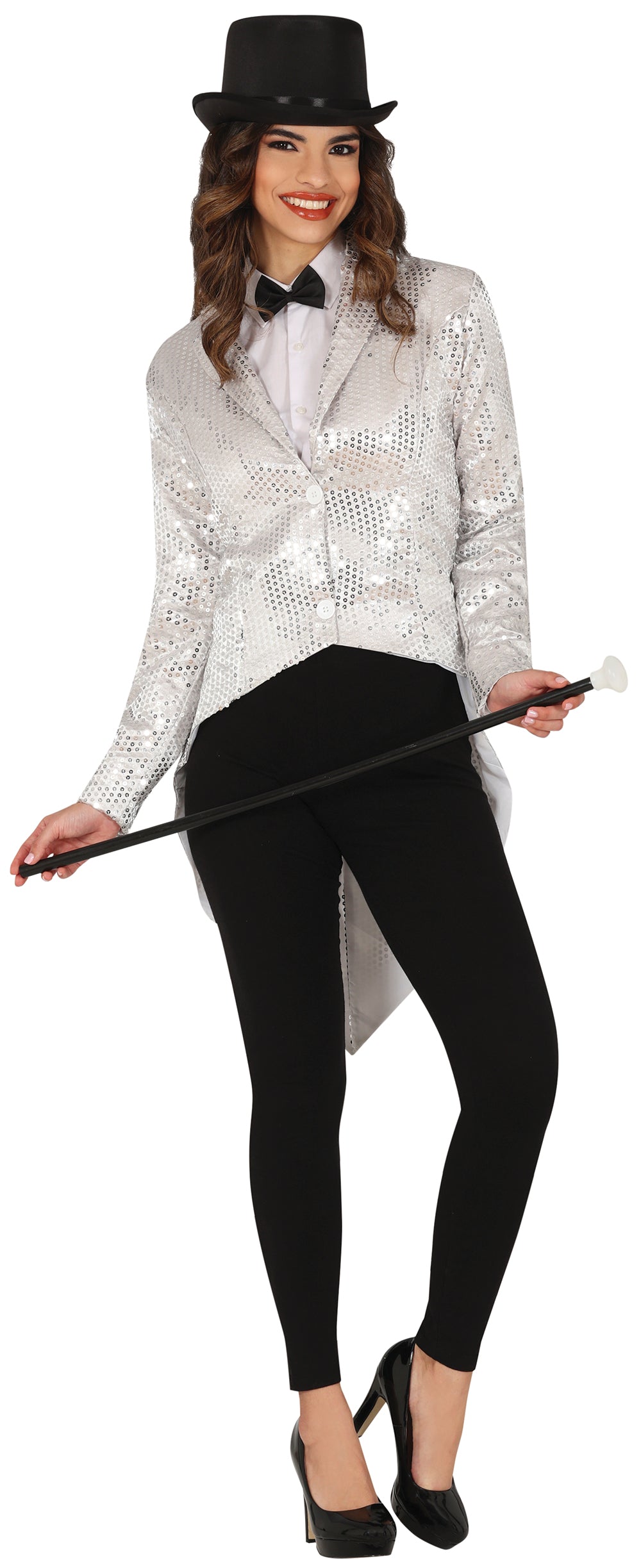 SILVER SEQUIN TAIL TAILS