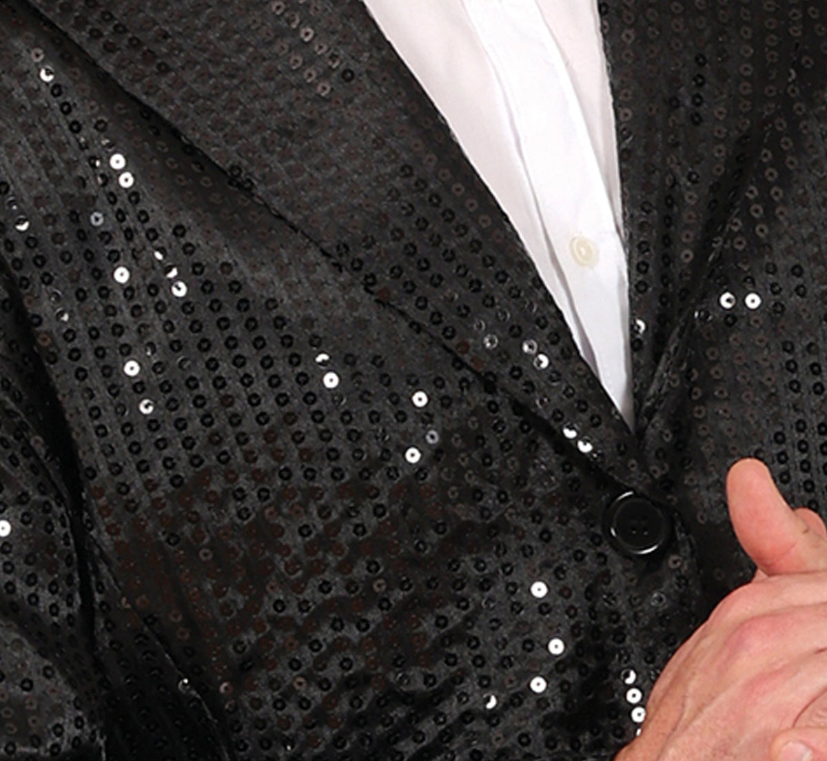 BLACK SEQUIN TAIL