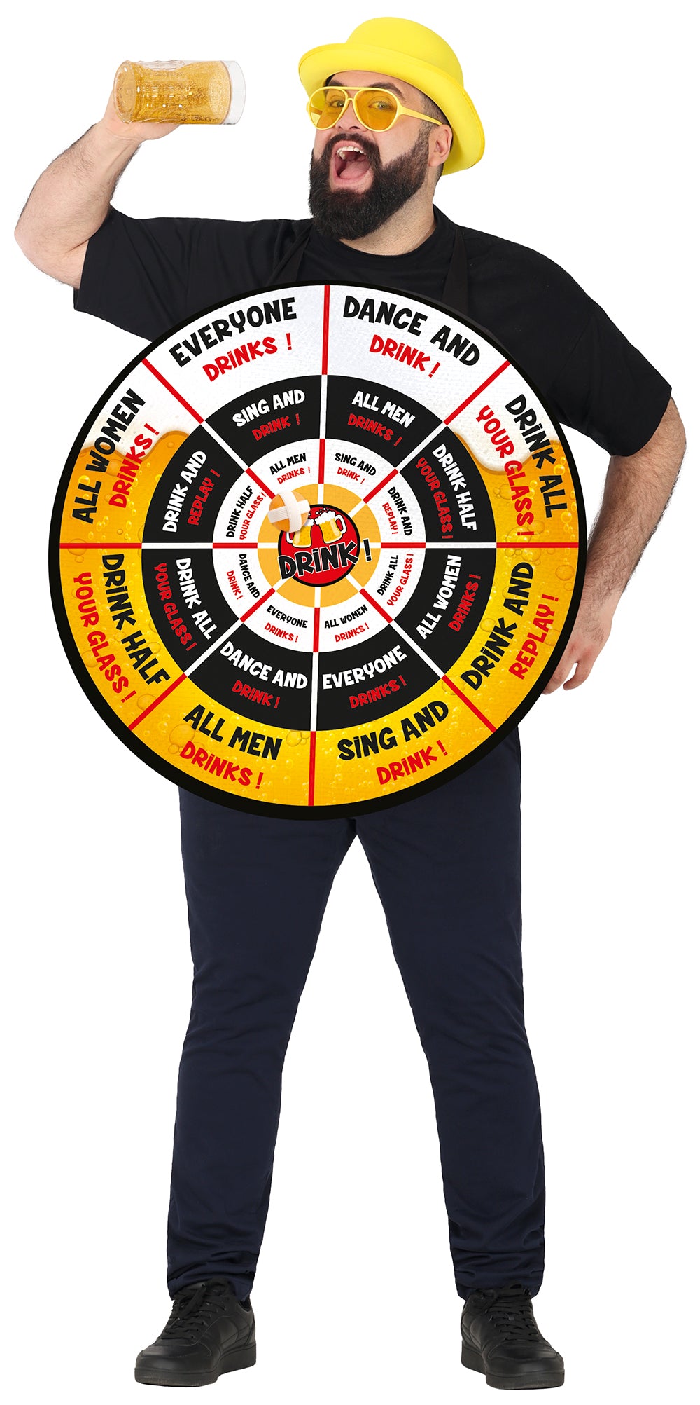 DRINK DART BOARD, ADULT, 52 - 54 (L)