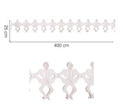 HALLOWEEN FANTASY SKELETON GARLAND, 25X300