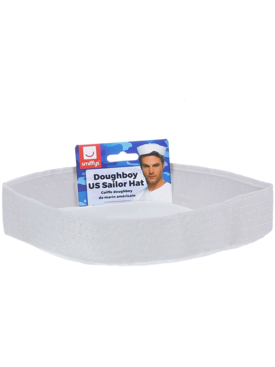 Doughboy US Sailor Hat, White - 3