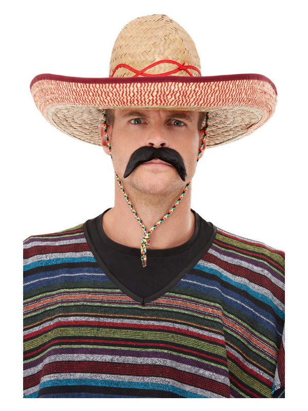 Sombrero Straw Hat, Brown - 2