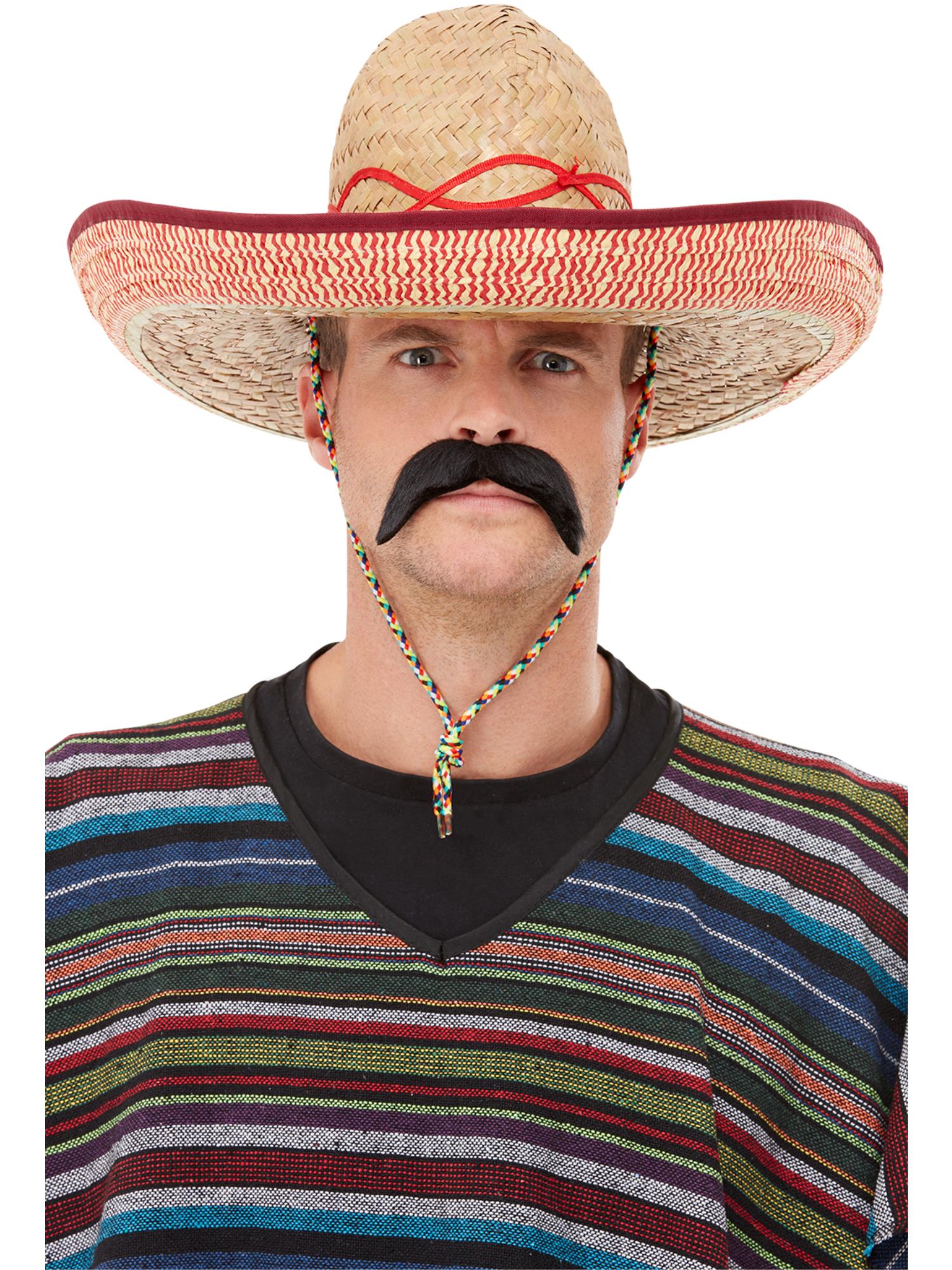 Sombrero Straw Hat, Brown 1