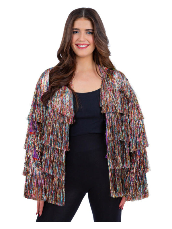 Fever Tinsel Festival Jacket, Rainbow Dreams  - 2