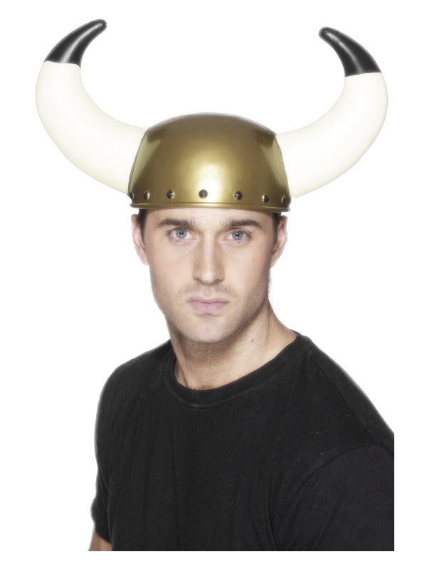 Viking Helmet, Gold - 2