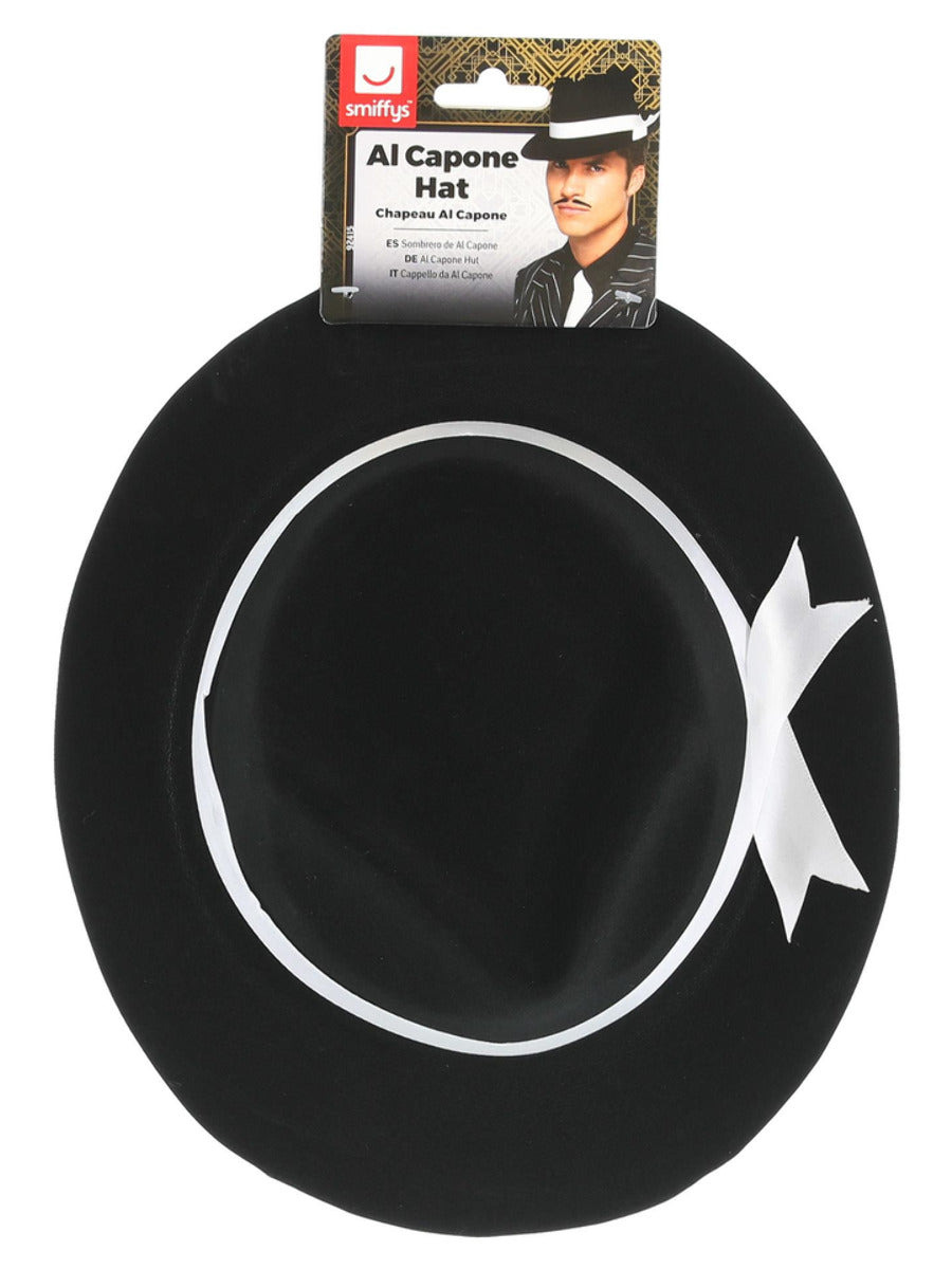 Al Capone Hat, Black - 3