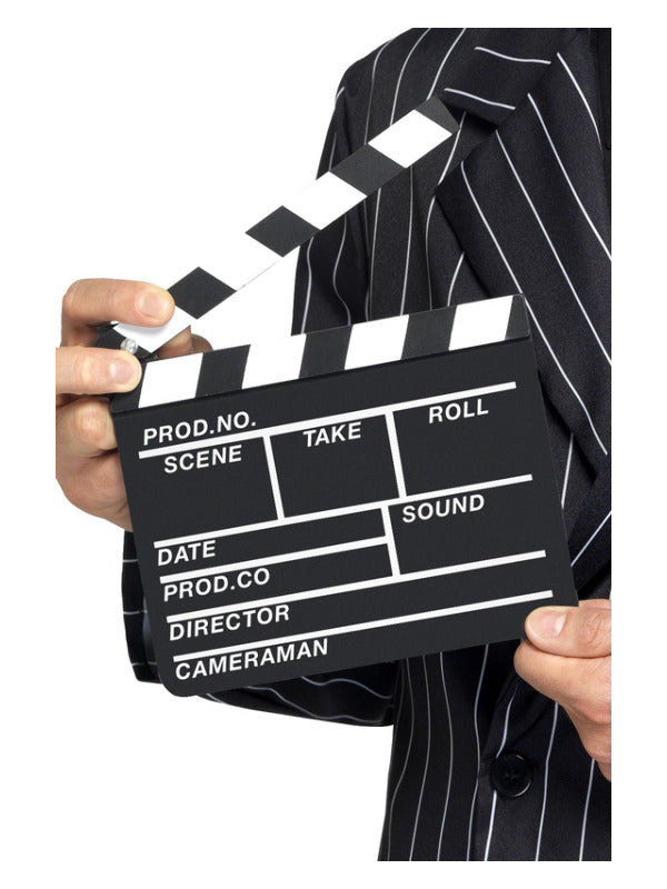 Hollywood Style Clapper Board, Black - 2