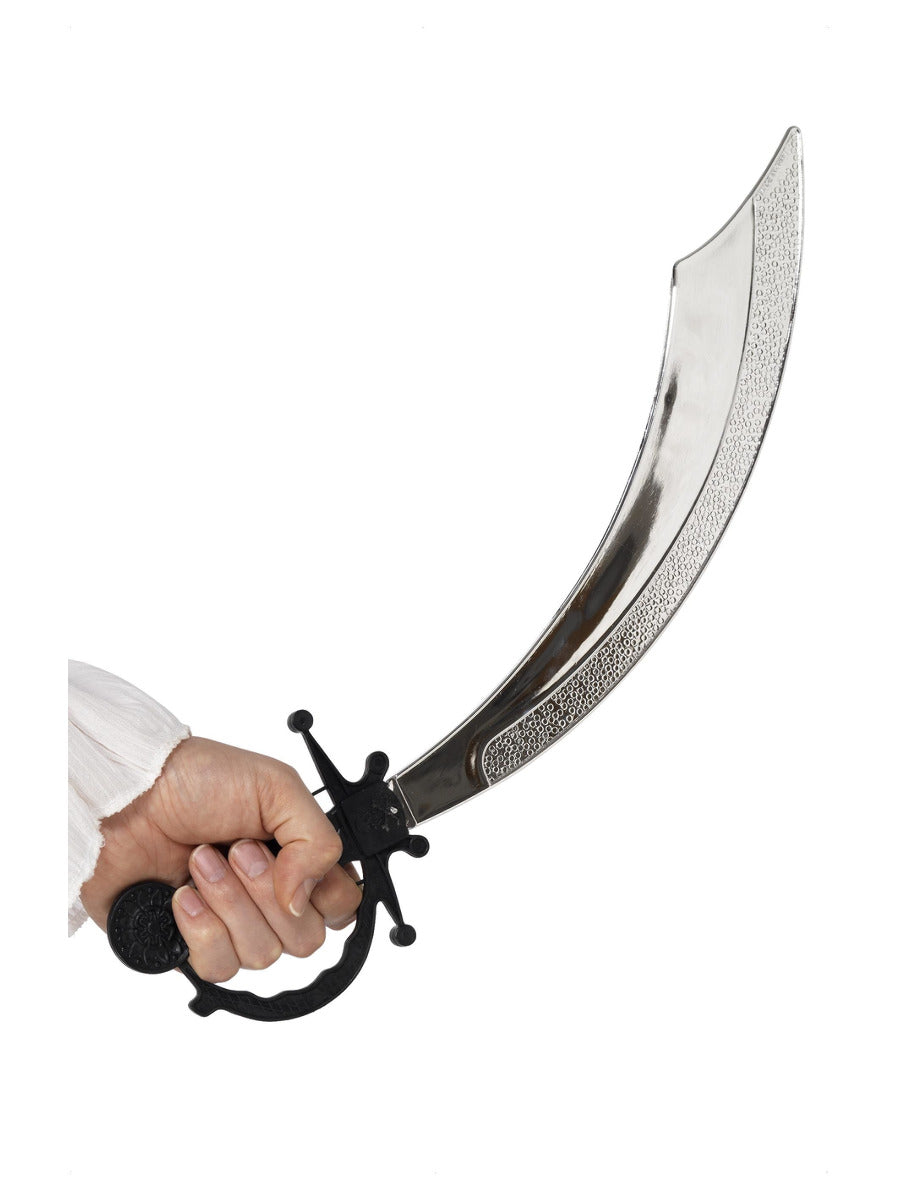 Pirate Sword, 50cm / 20in, Silver - 1