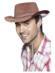 Cowboy Hat, Brown - 1