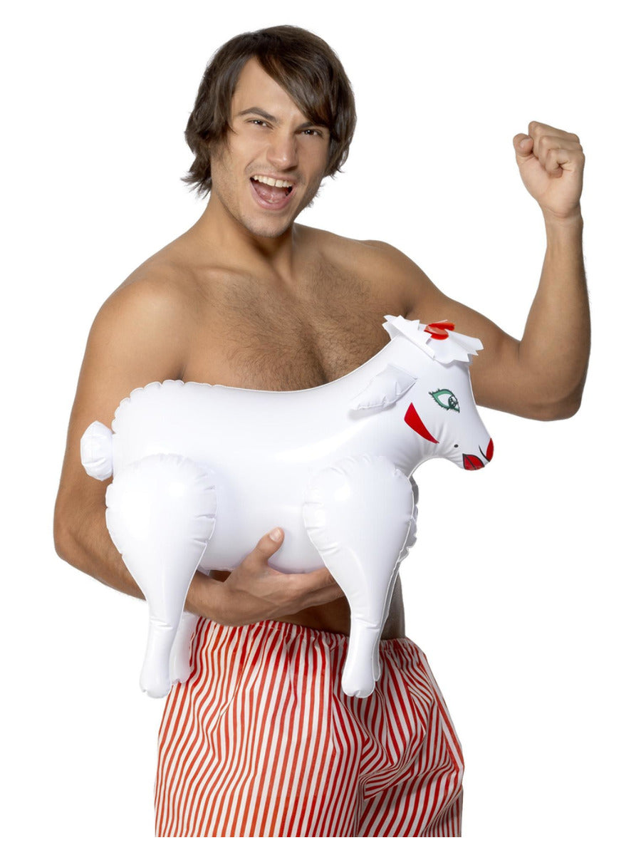 Inflatable Sheep, Bonking Baa Baa, White - 1