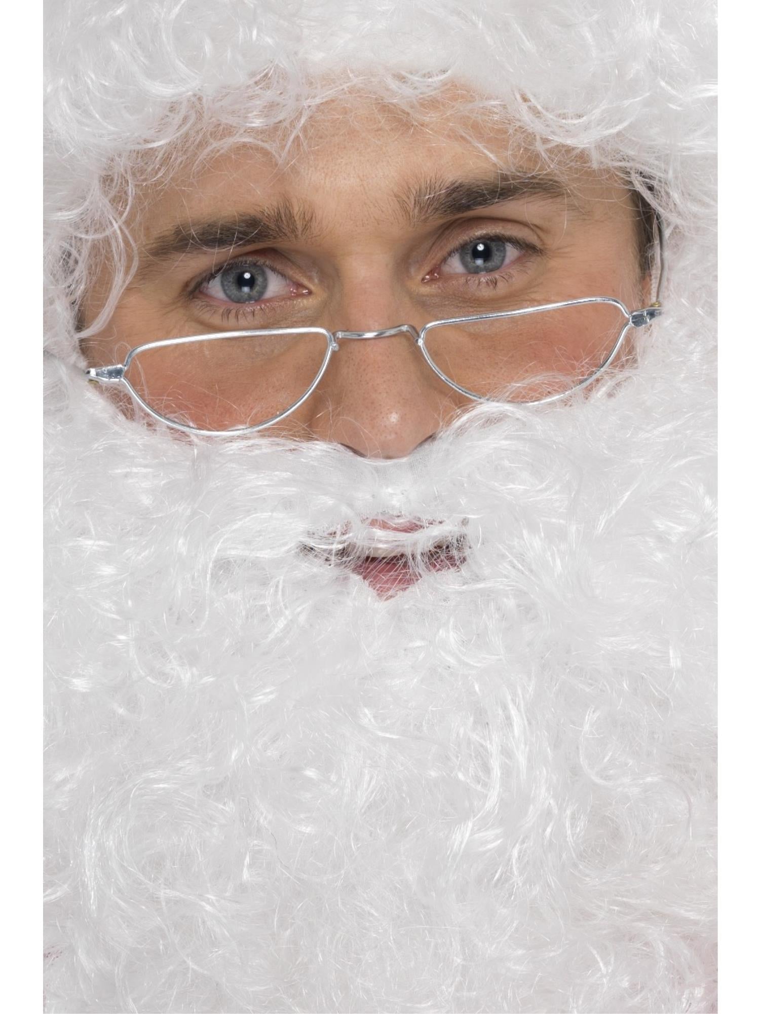Santa Half Moon Specs, Silver 1