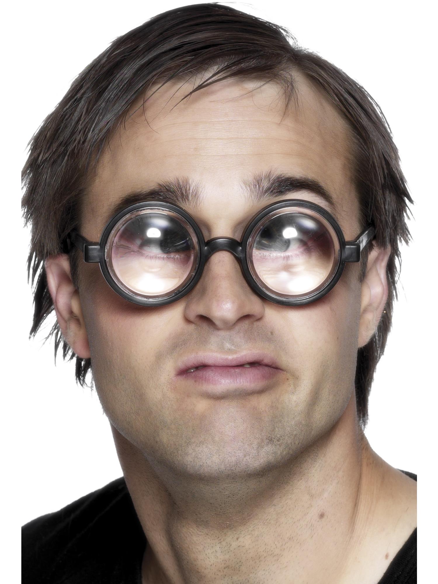 Magnify Your Eyes Bug Eye Specs, Black 1