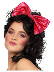 80s Metallic Pink Headband - 1
