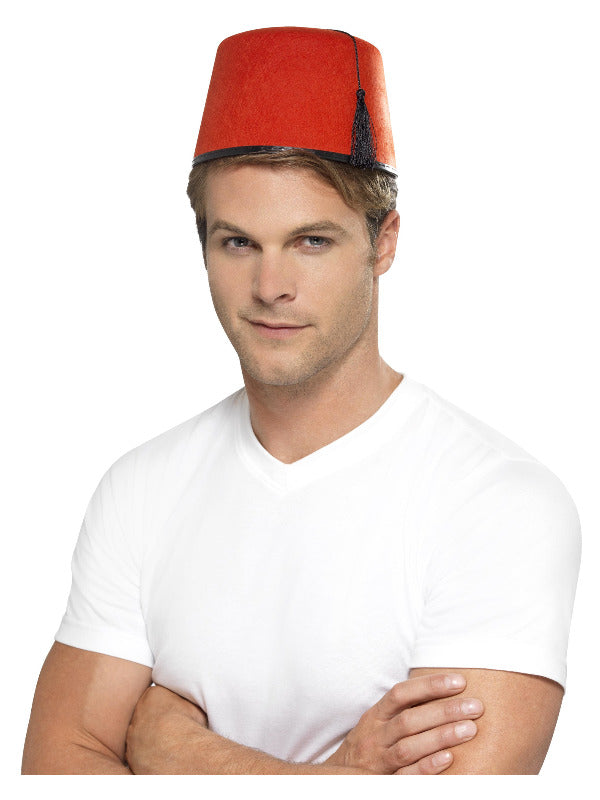 Fez Hat, Red - 2