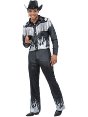 Black Glamorous Cowboy Costume 1