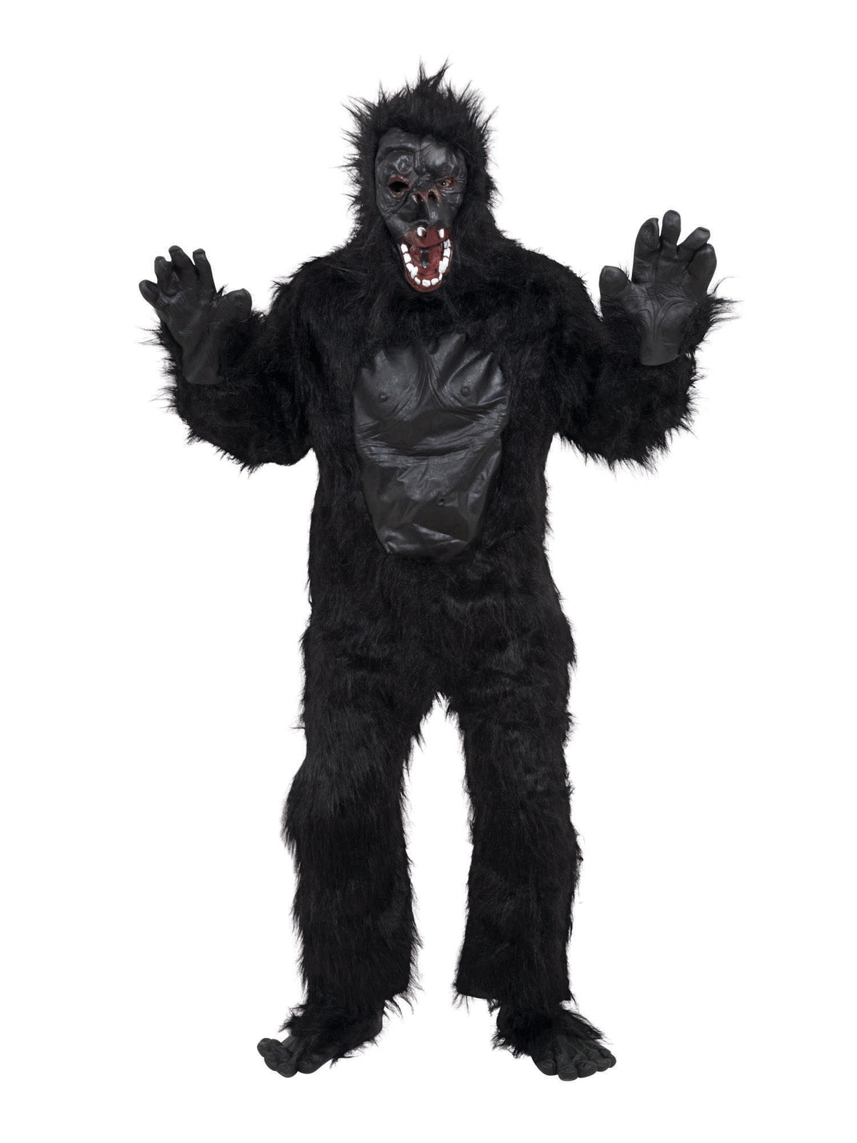 Gorilla Costume +Rubber Chest 1