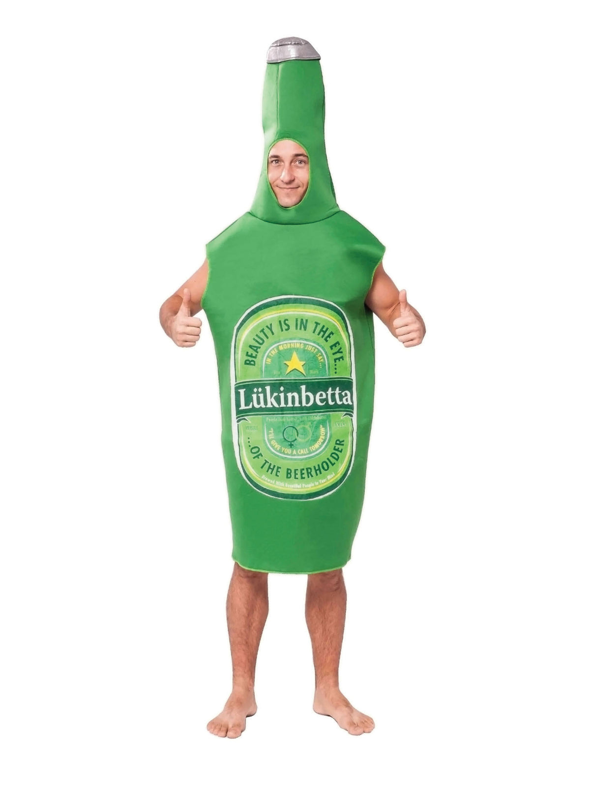 Beer Bottle Costume 1