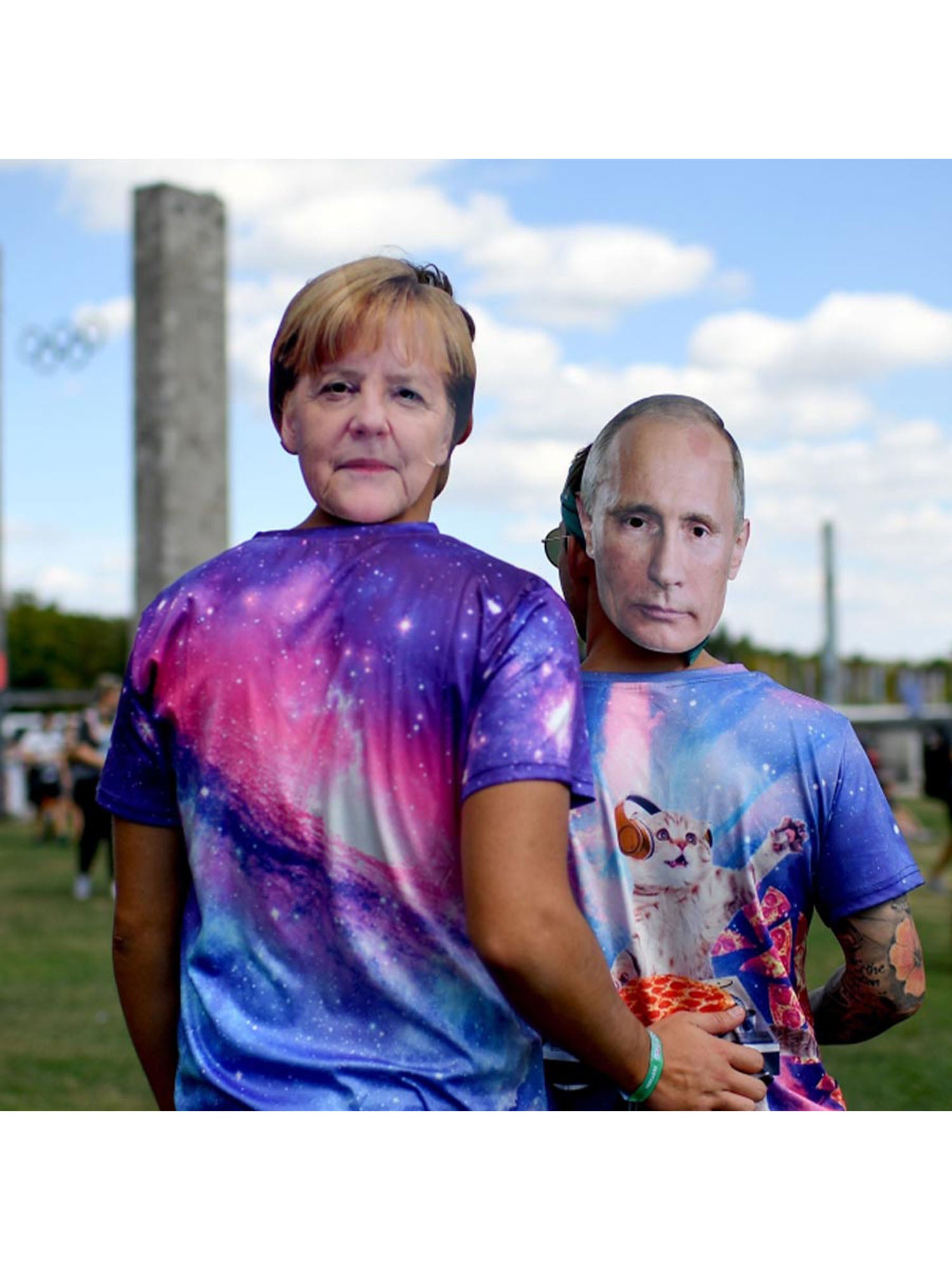 Angela Merkel Celebrity Face Mask 4