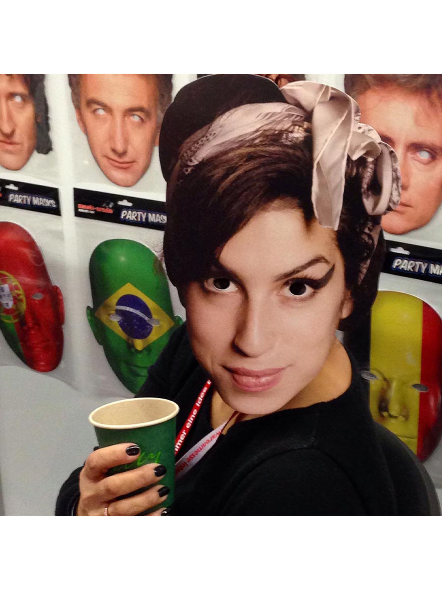 Amy Winehouse Mask 2
