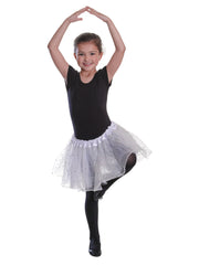 Tutu White With Sequin Stars 1