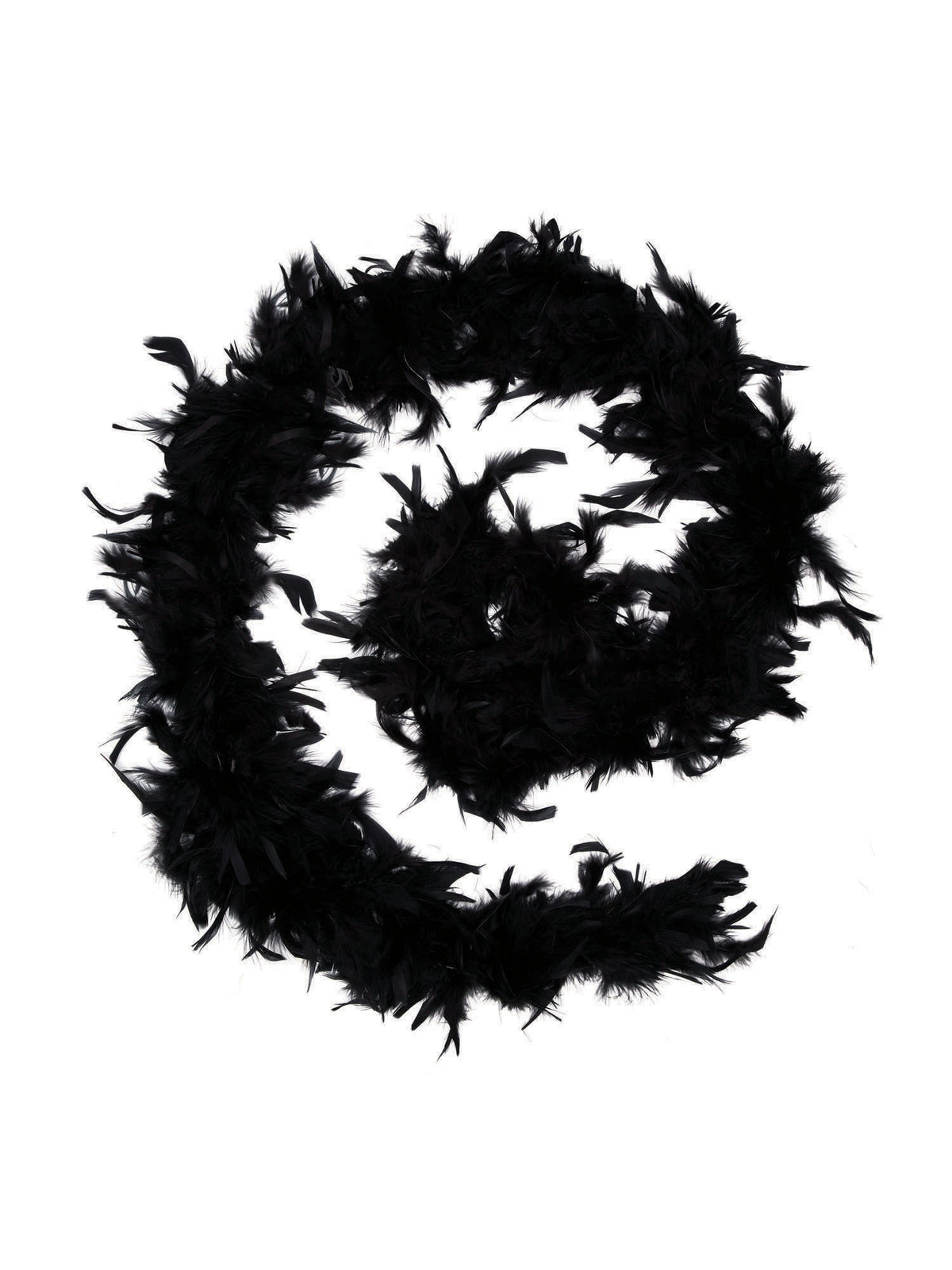 Feather Boa. Black 1