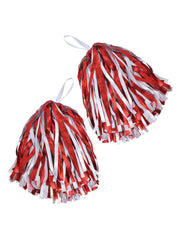Pom Pom Red/White - Pair 1
