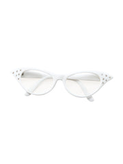 Glasses - 50's Female White