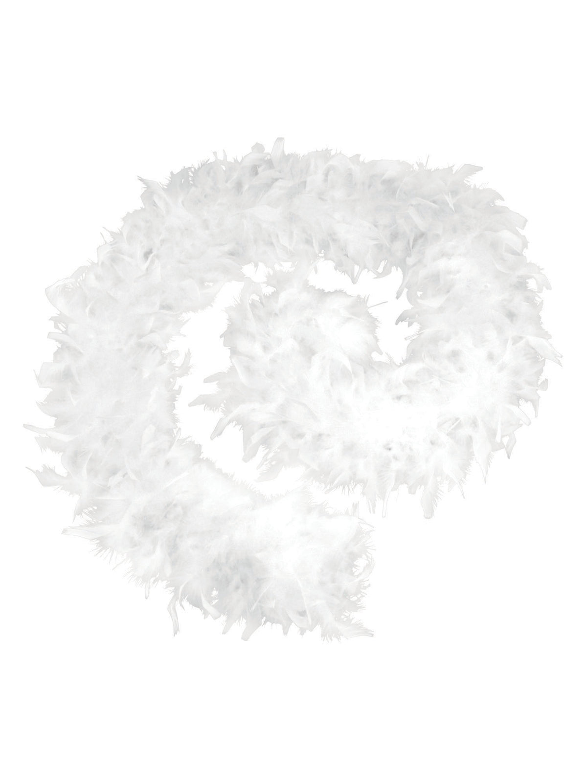 Feather Boa White 1