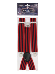 Braces Striped Red/Blue