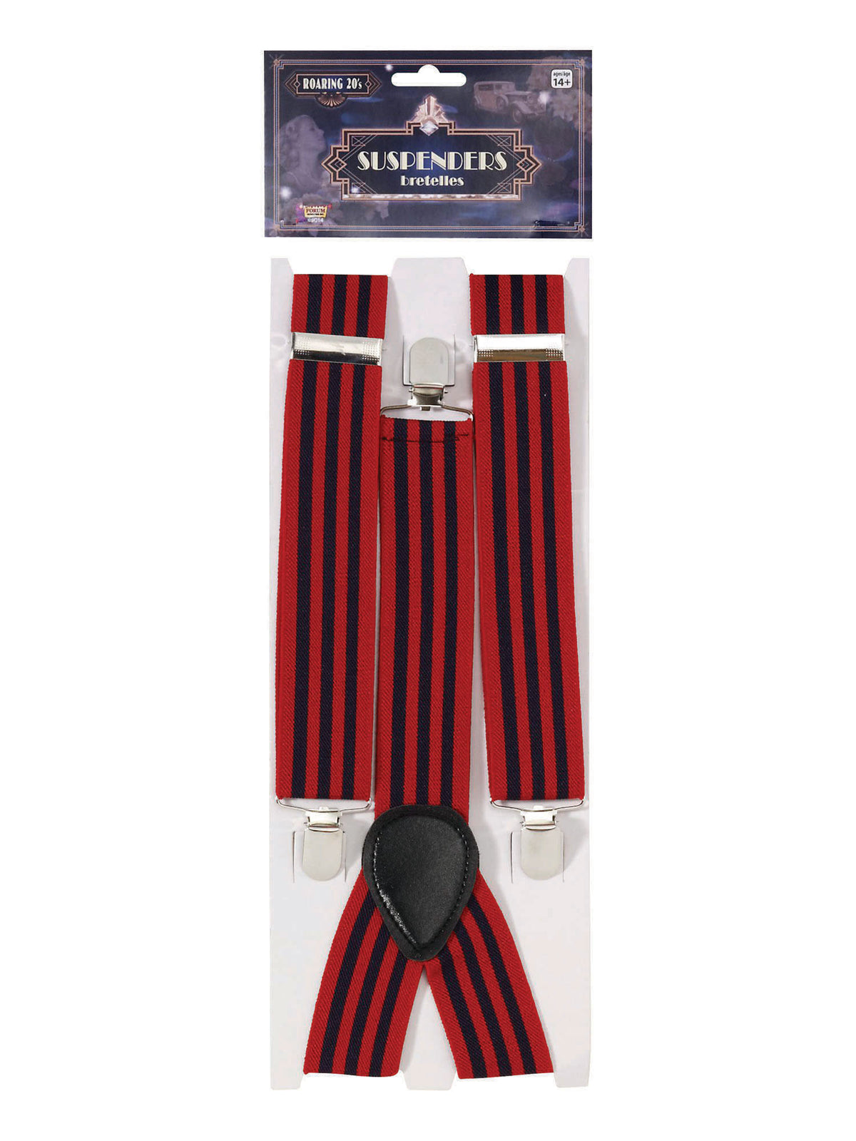 Braces Striped Red/Blue 1